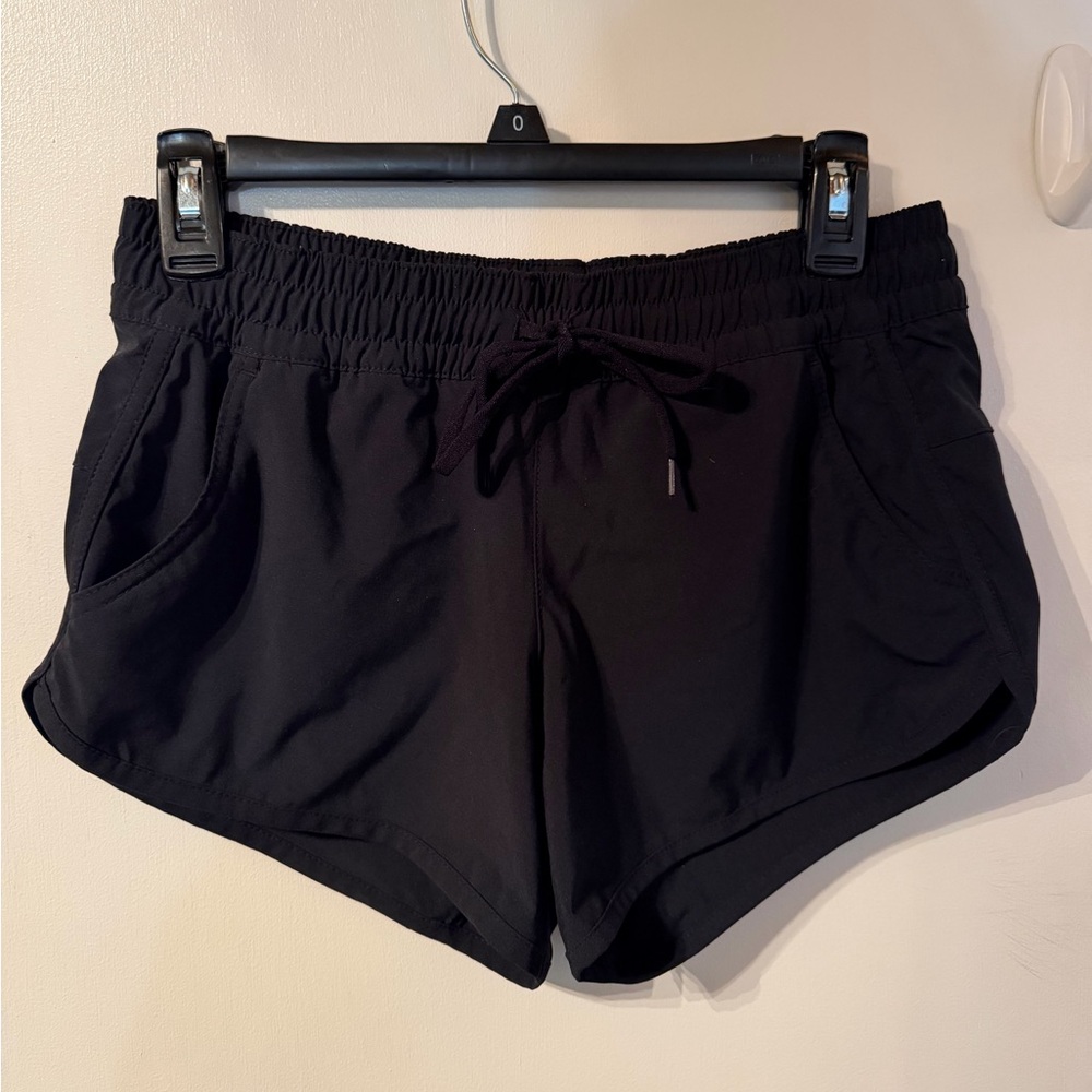 Women’s Columbia Black Athletic Drawstring Shorts